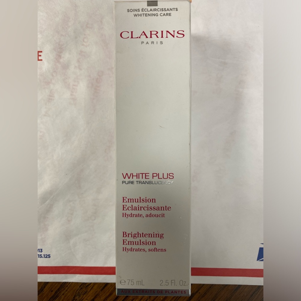 Clarins by Clarins White Plus Pure Translucency Brightening Emulsion --75ml/2.5o